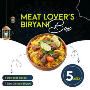 Meat Lover’s Biryani Box | Ramadan Monthly Plan 2 (Chicken/Beef)